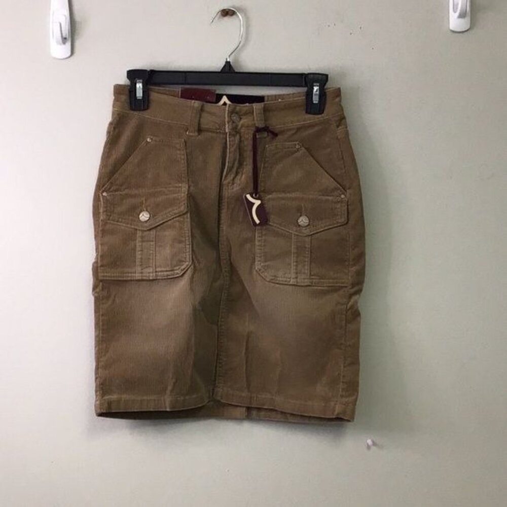 NWT Forever Women’s Beige Pencil Corduroy Skirt Size 25